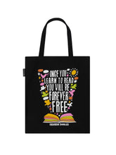 Load image into Gallery viewer, Frederick Douglass: Once You Learn to Read Tote Bag