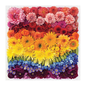 Rainbow Summer Flowers Puzzle (500 pieces)