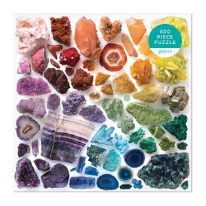 Rainbow Crystals Puzzle (500 pieces)