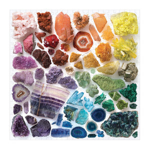 Rainbow Crystals Puzzle (500 pieces)