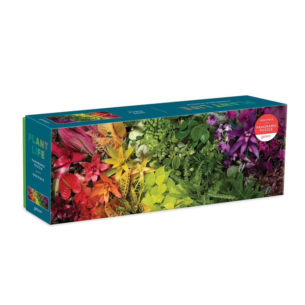 Plant Life Panoramic Puzzle (1,000 pieces)