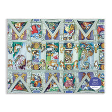 Load image into Gallery viewer, Sistine Chapel Ceiling Meowsterpiece Puzzle (2000 pieces)