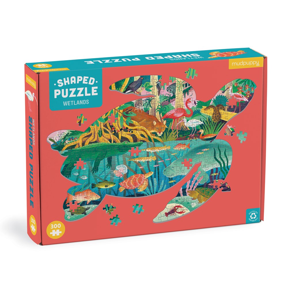 Wetlands Shaped Puzzle (300 pieces)