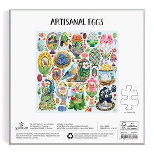 Artisanal Eggs Puzzle (500 pieces)