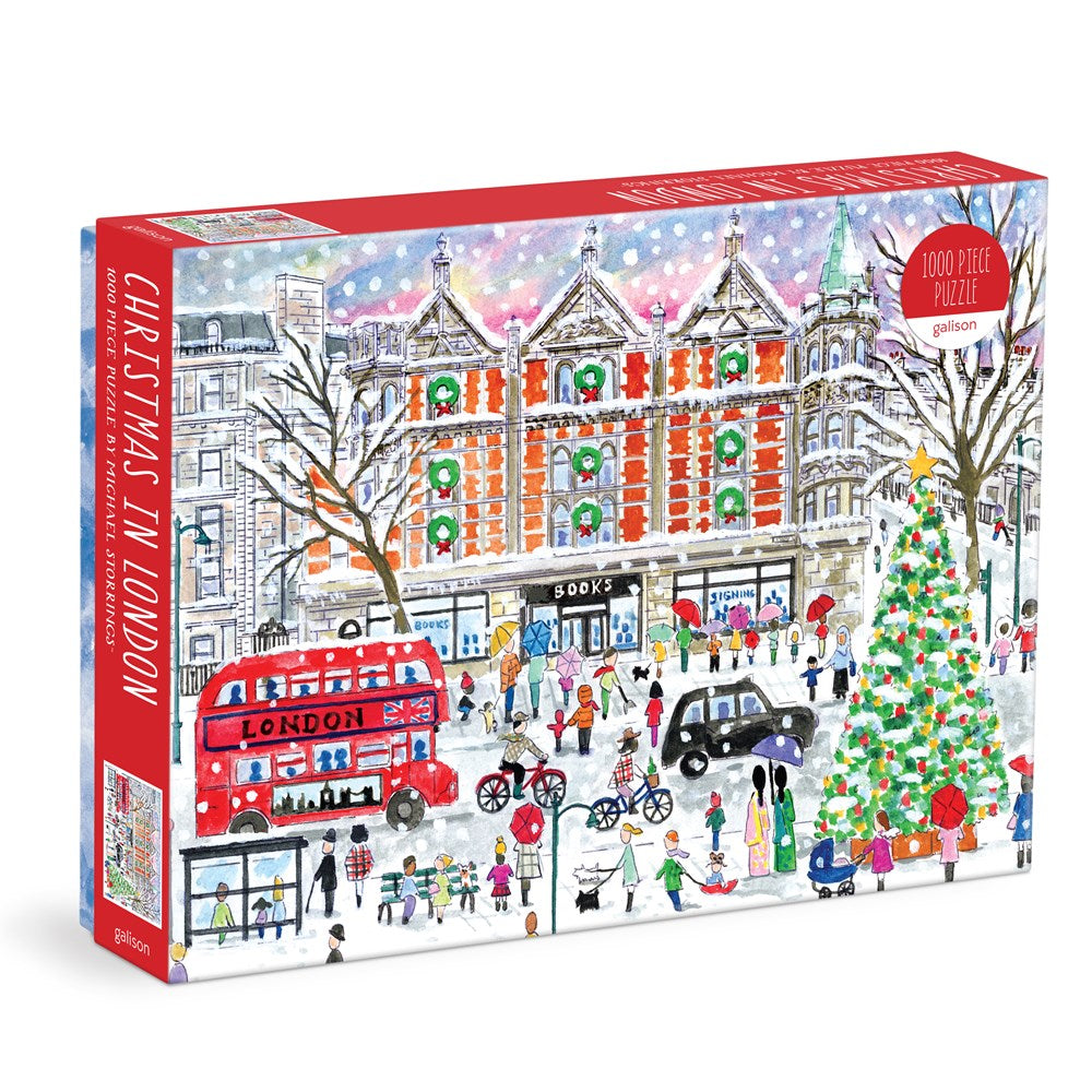 Christmas in London Puzzle (1,000 pieces)