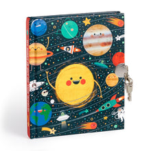 Load image into Gallery viewer, Solar System Locked Diary