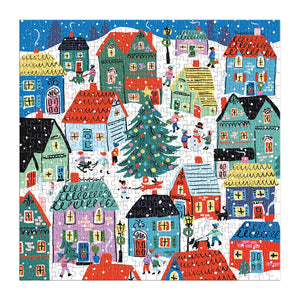 Christmas in the Village Puzzle (500 pieces)