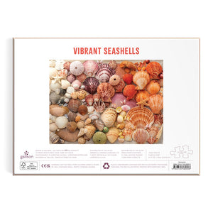 Vibrant Seashells Puzzle (1,000 pieces)