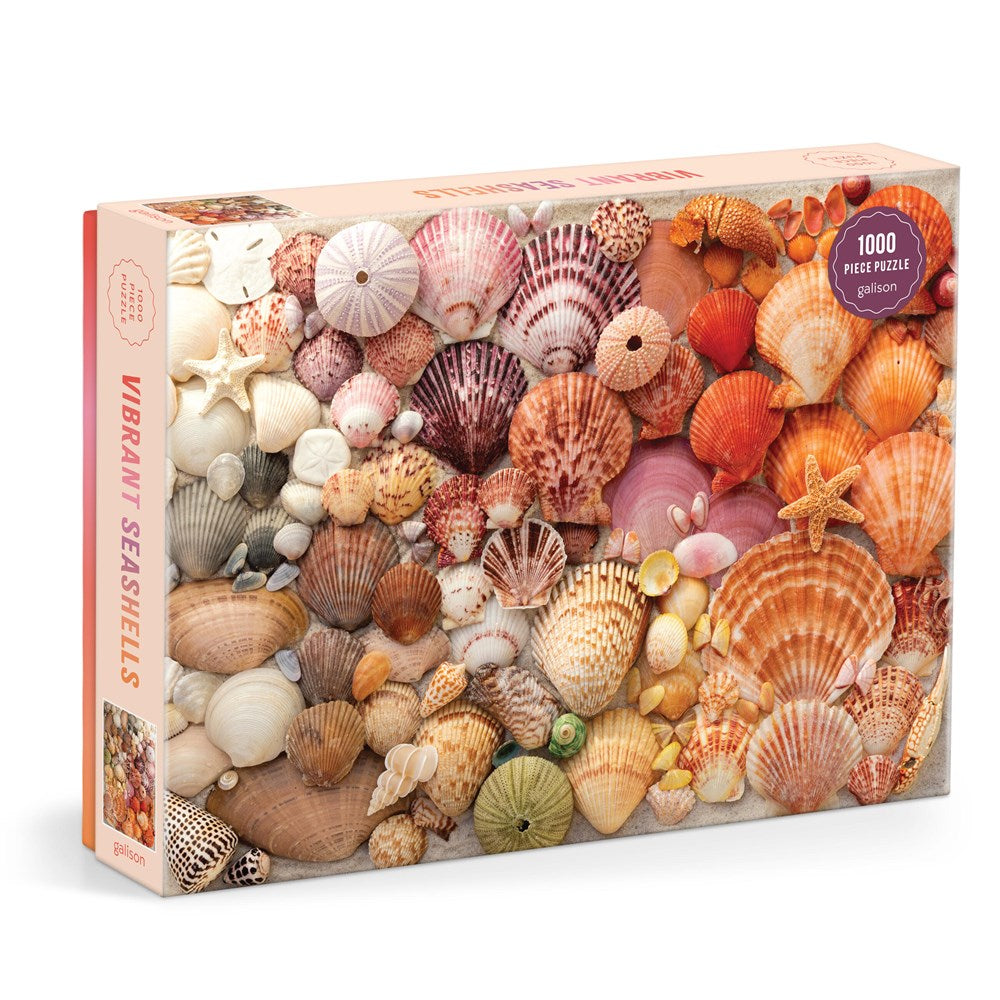 Vibrant Seashells Puzzle (1,000 pieces)