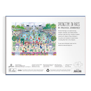 Springtime in Paris Puzzle (1,000 pieces)