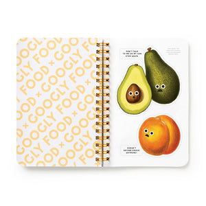 Googly Foods Sticker Book