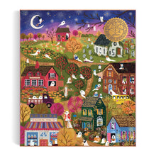 Load image into Gallery viewer, Spooky Village Puzzle (1000 pieces)