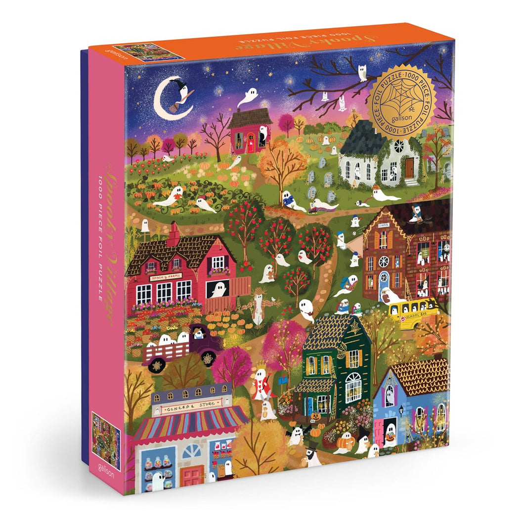 Spooky Village Puzzle (1000 pieces)