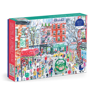 Christmas in Greenwich Village Puzzle (1000 pieces)