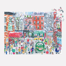 Load image into Gallery viewer, Christmas in Greenwich Village Puzzle (1000 pieces)