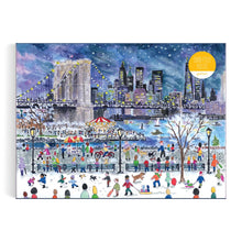 Load image into Gallery viewer, Snowfall Over New York City Puzzle (1000 pieces)