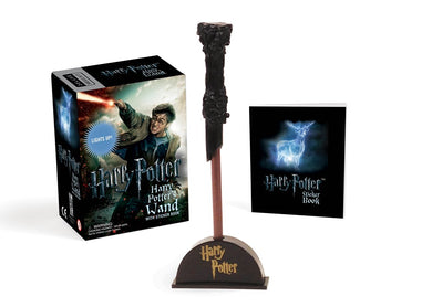 Harry Potter: Wizard's Wand with Sticker Book: Lights Up!