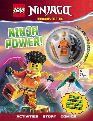 LEGO® Ninjago: Ninja Power (Activity Book with Minifigure and Dragon model)