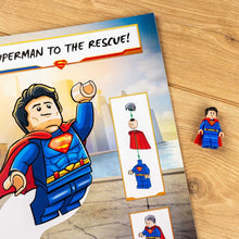 Load image into Gallery viewer, LEGO® DC Super Heroes™ Superman to the Rescue (Activity Book with Minifigures)