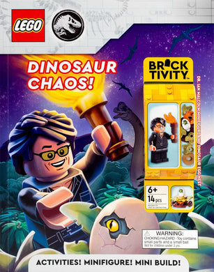 LEGO® Jurassic World: Dinosaur Chaos (Activity Book with Minifigure)