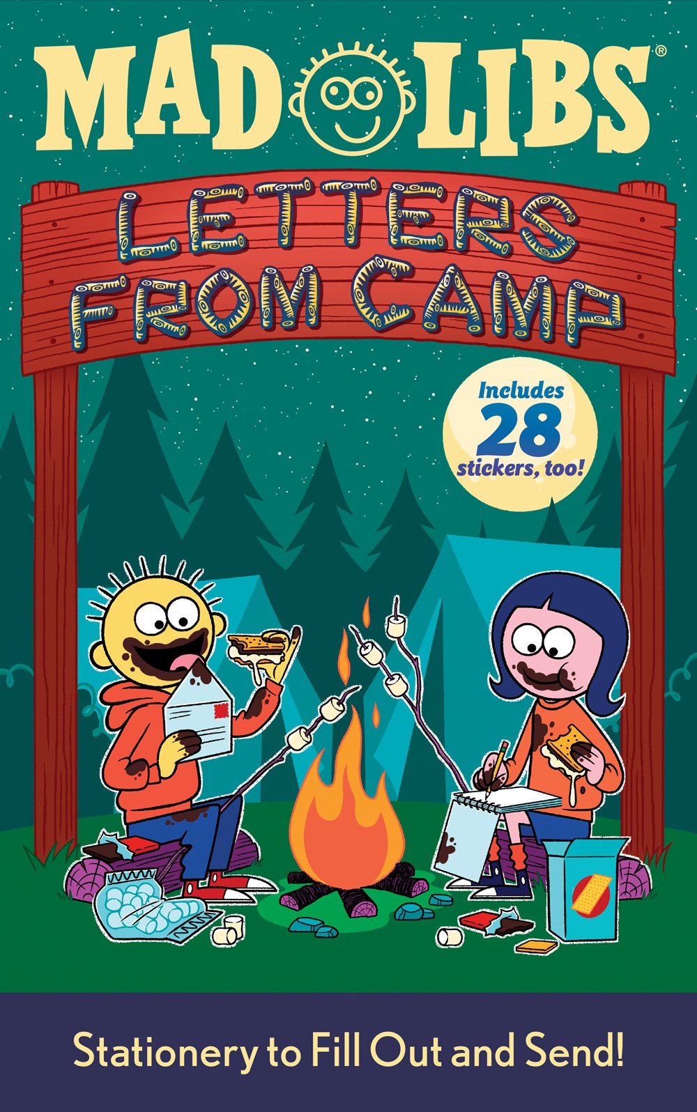 Letters from Camp Mad Libs: Stationary to Fill Out and Send!