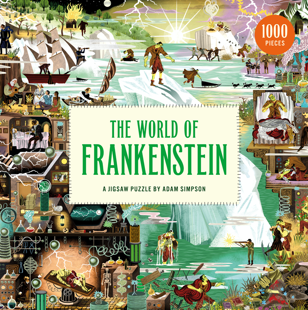 The World of the Frankenstein Puzzle (1000 pieces)