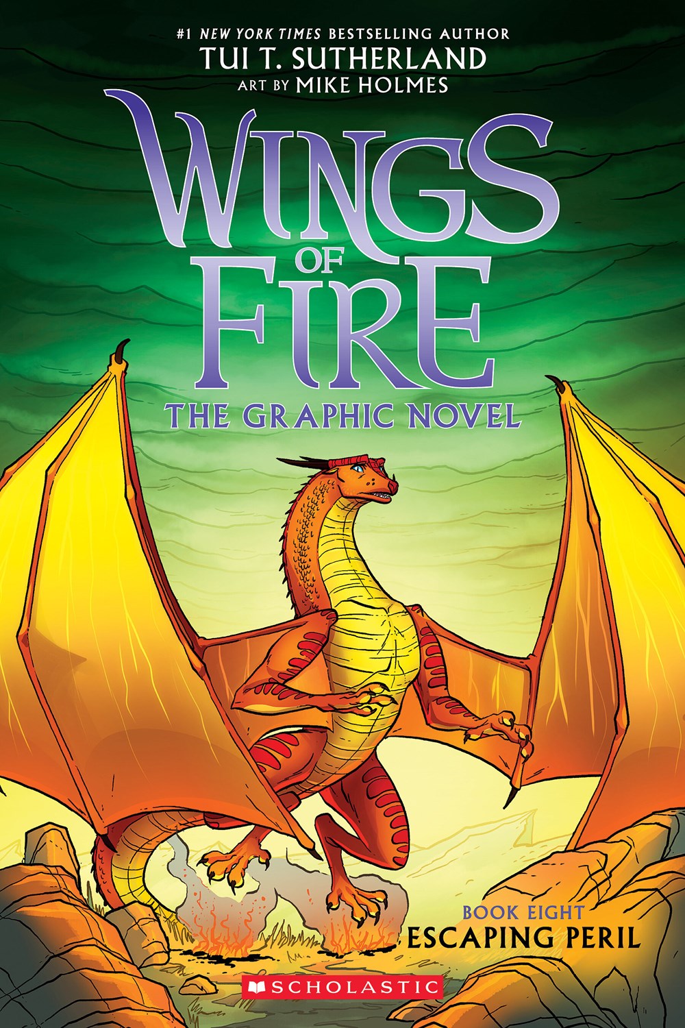 Escaping Peril Graphic Novel (Wings of Fire Book 8)