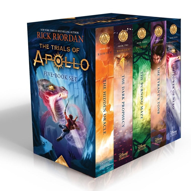 The Trials of Apollo 5 Book Boxed Set