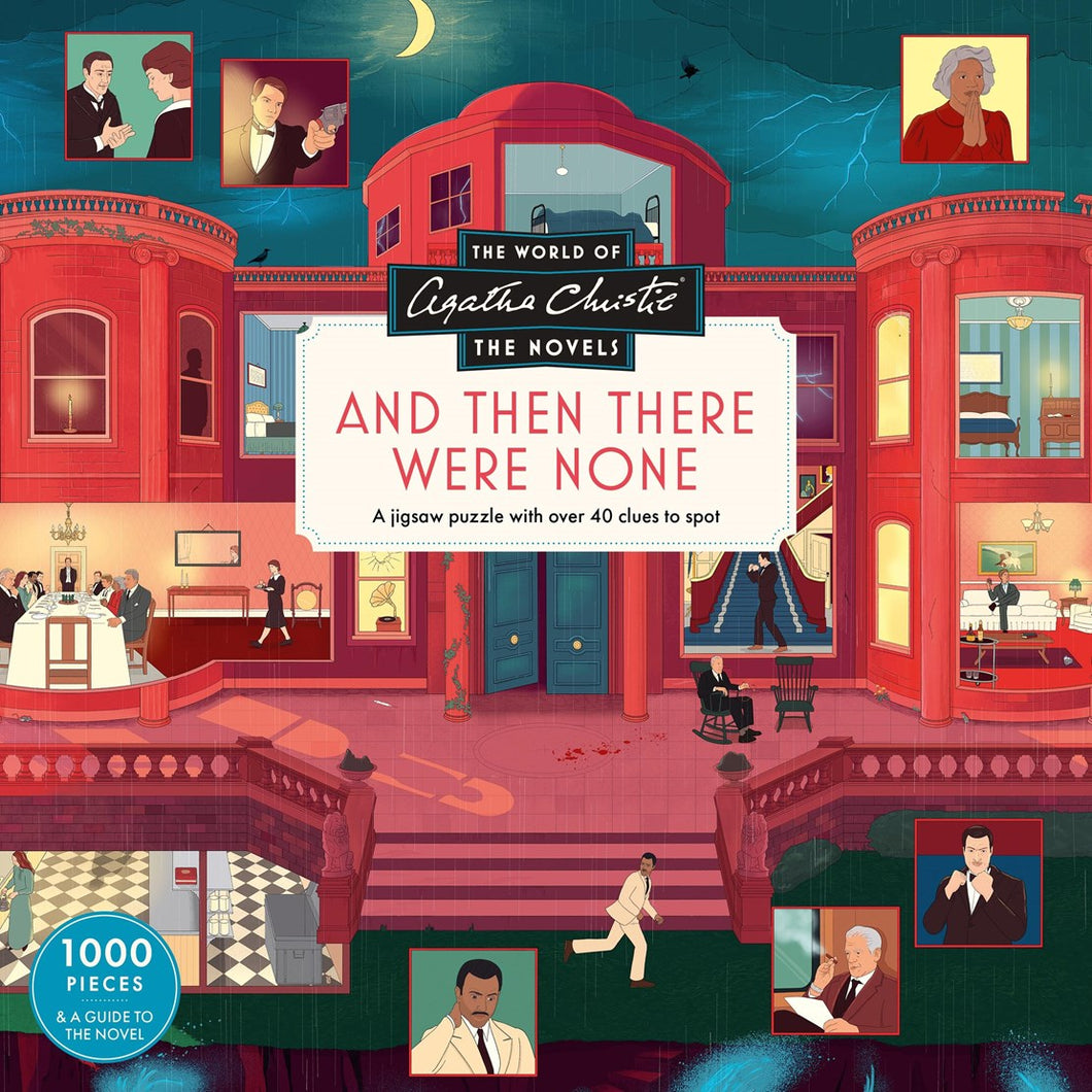 The World of Agatha Christie: And Then There Were None Puzzle (1000 pieces)
