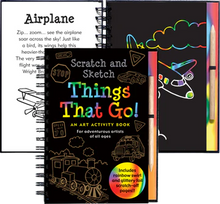 Load image into Gallery viewer, Scratch &amp; Sketch Things That Go!