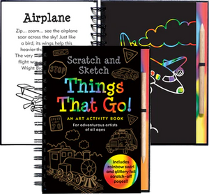 Scratch & Sketch Things That Go!