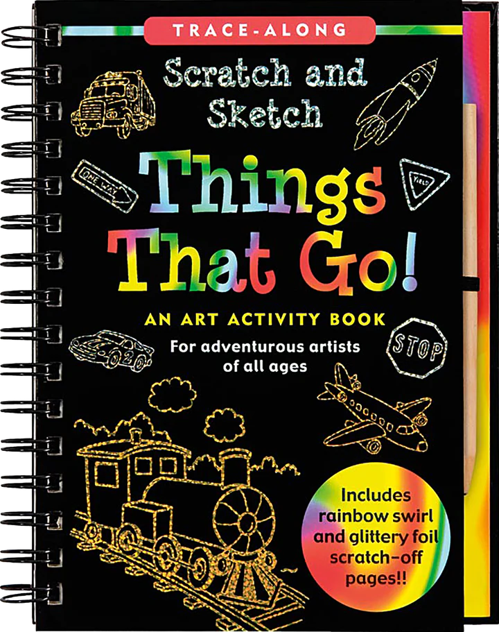 Scratch & Sketch Things That Go!