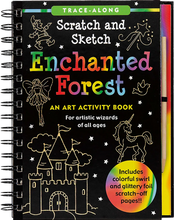 Load image into Gallery viewer, Scratch &amp; Sketch Enchanted Forest