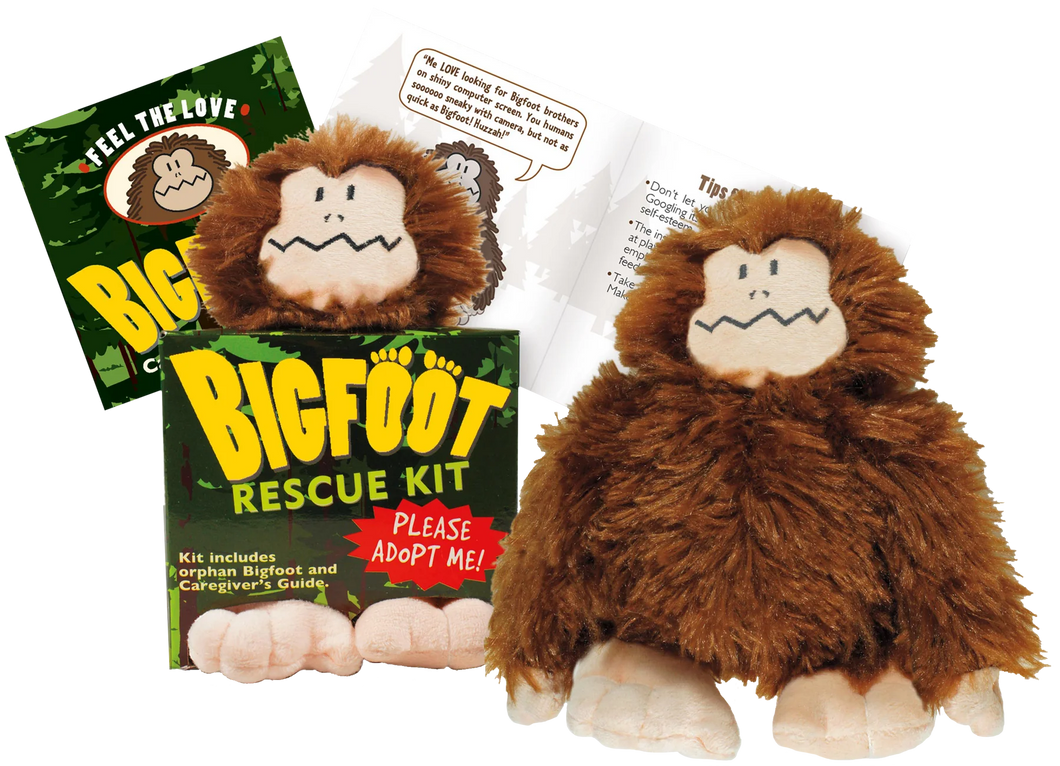 Bigfoot Rescue Kit (Book + Plush)