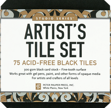 Load image into Gallery viewer, Studio Series Artist&#39;s Tile Set: Black