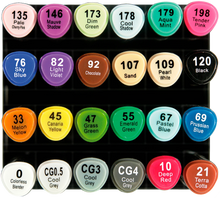 Load image into Gallery viewer, Studio Series Professional Dual-Tip Alcohol Markers