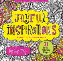 Load image into Gallery viewer, Joyful Inspirations (Artist&#39;s Coloring Book)