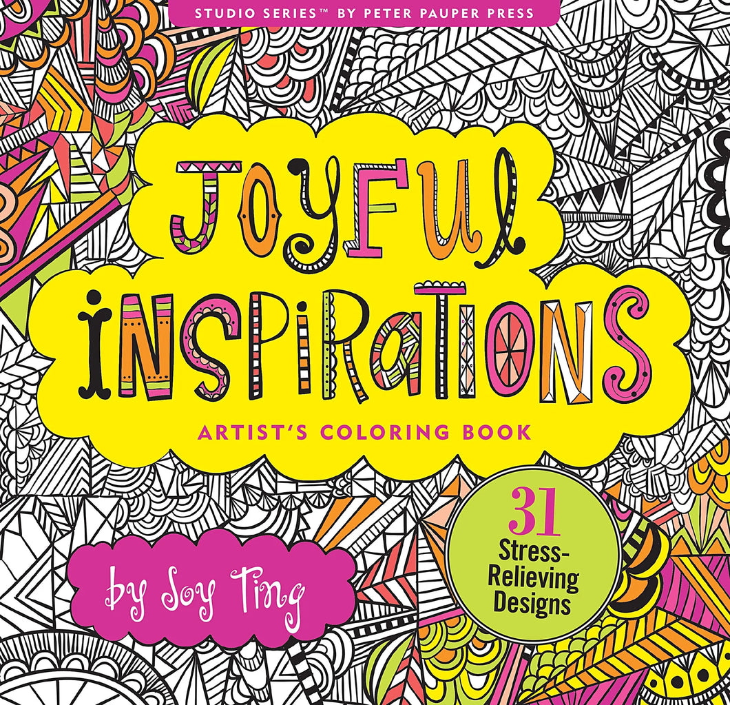 Joyful Inspirations (Artist's Coloring Book)