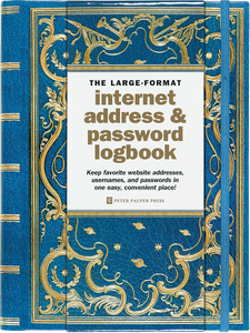 Internet Address and Password Logbook