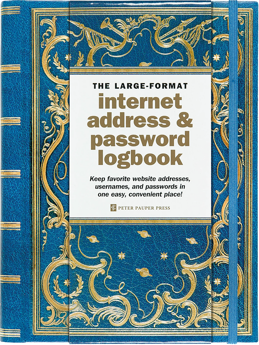Internet Address and Password Logbook
