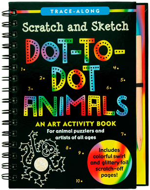 Scratch & Sketch Dot-to-Dot Animals