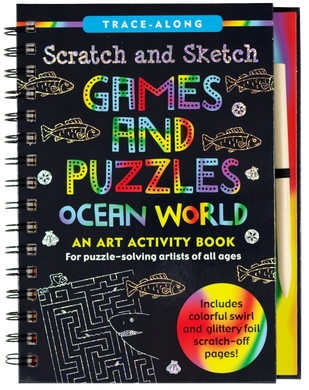 Scratch & Sketch Games and Puzzles: Ocean World