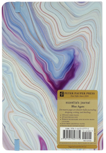 Load image into Gallery viewer, Blue Agate Dot Matrix Notebook
