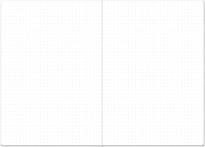 Essentials Leather Dot Matrix Notebook
