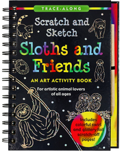 Load image into Gallery viewer, Scratch &amp; Sketch Sloths and Friends