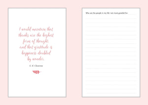 A Daily Dose of Gratitude Journal