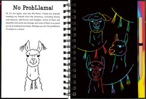 Scratch & Sketch Llamas and Friends