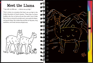 Scratch & Sketch Llamas and Friends