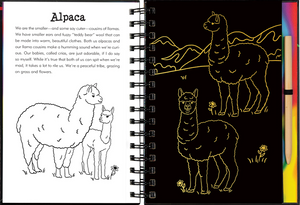 Scratch & Sketch Llamas and Friends
