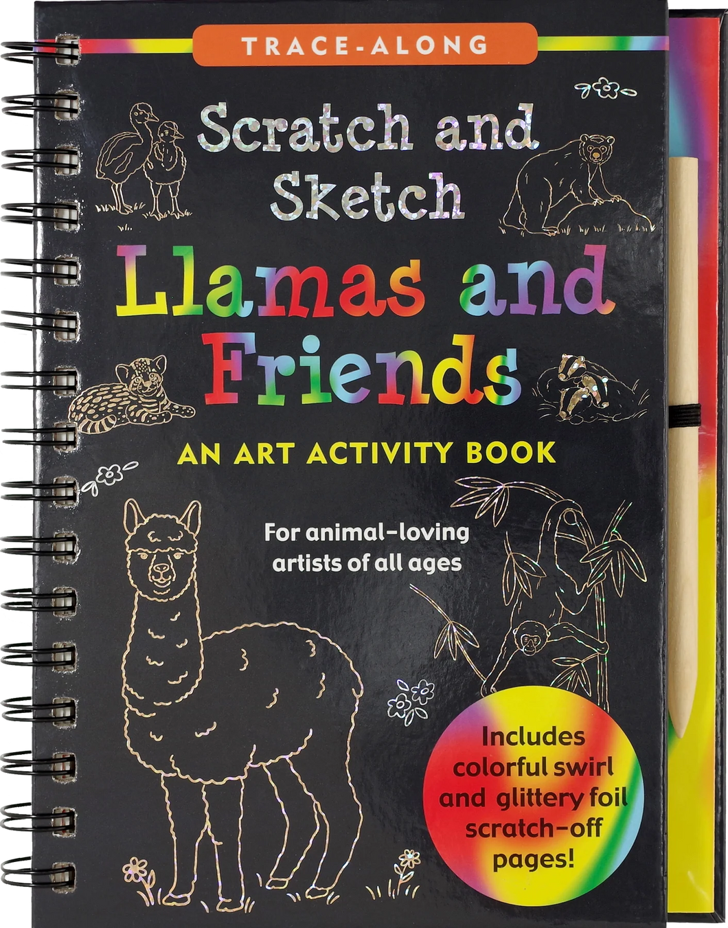 Scratch & Sketch Llamas and Friends